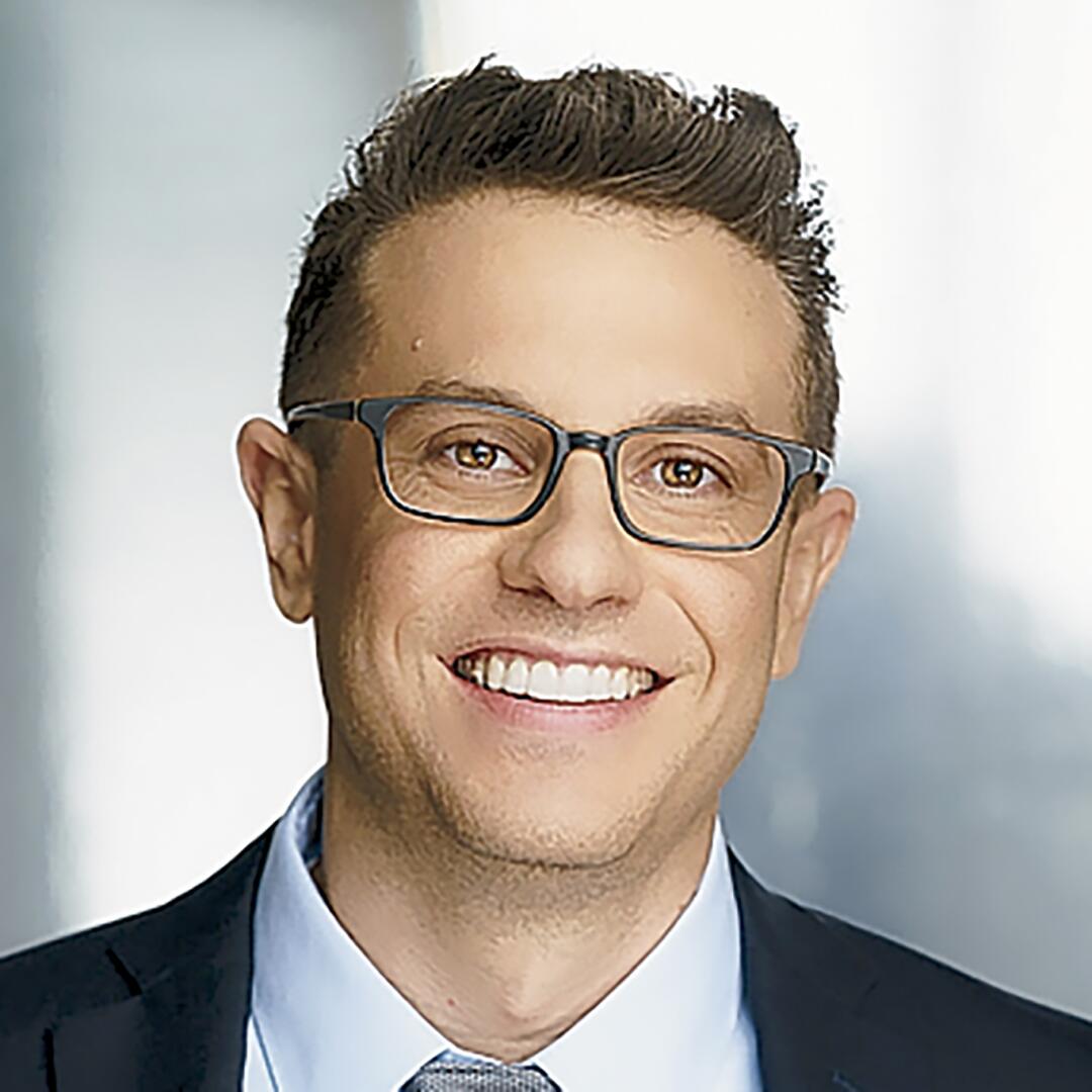 A portrait of Jonathan Melmed