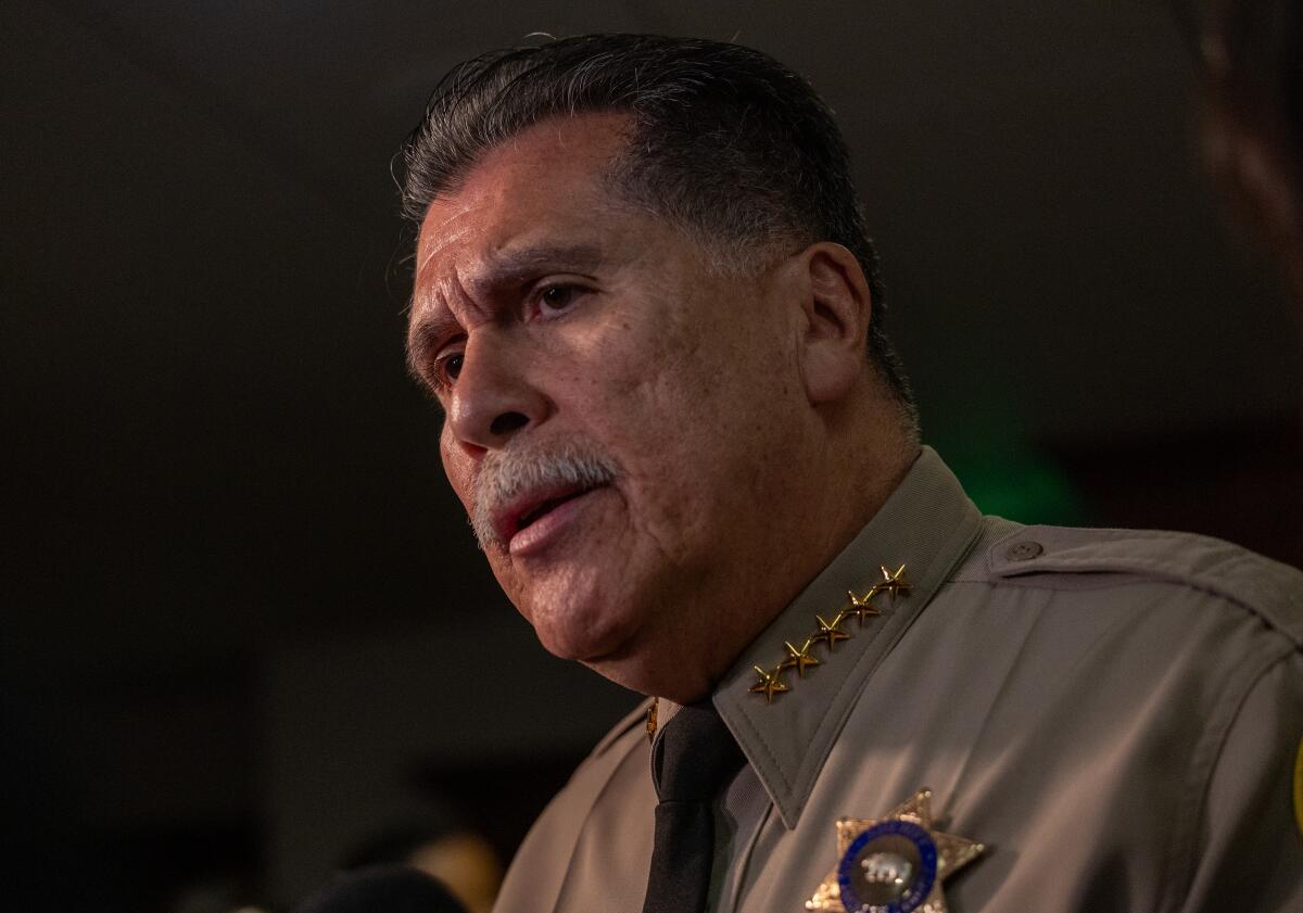Los Angeles County Sheriff Robert Luna