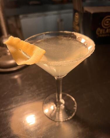 The limoncello martini from Alta Adams.