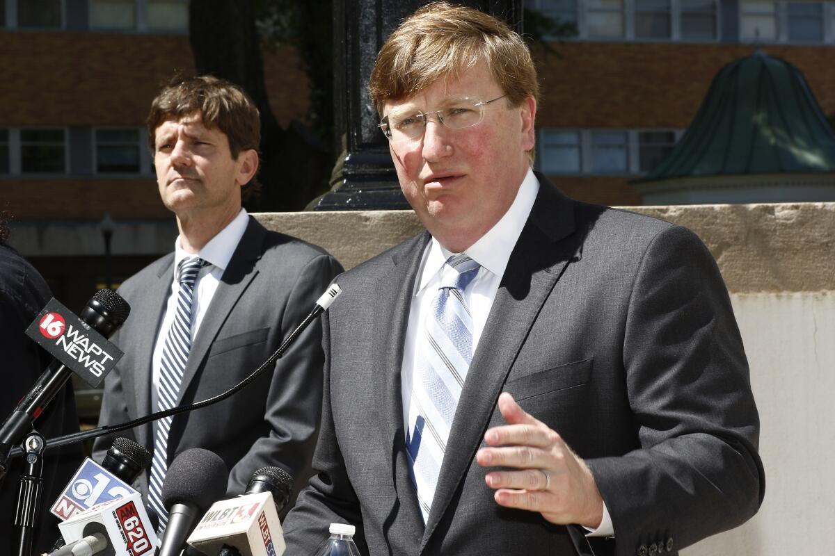 Mississippi Gov. Tate Reeves