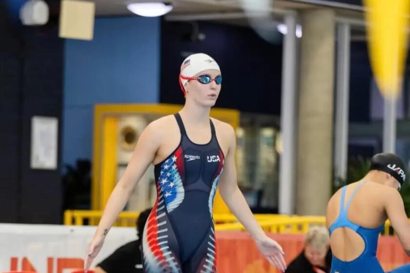 Swimmer Teagan O'Dell of Santa Margarita.